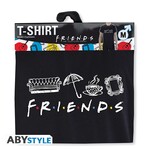 Friends - Tshirt "Friends" black - ABYTEX679