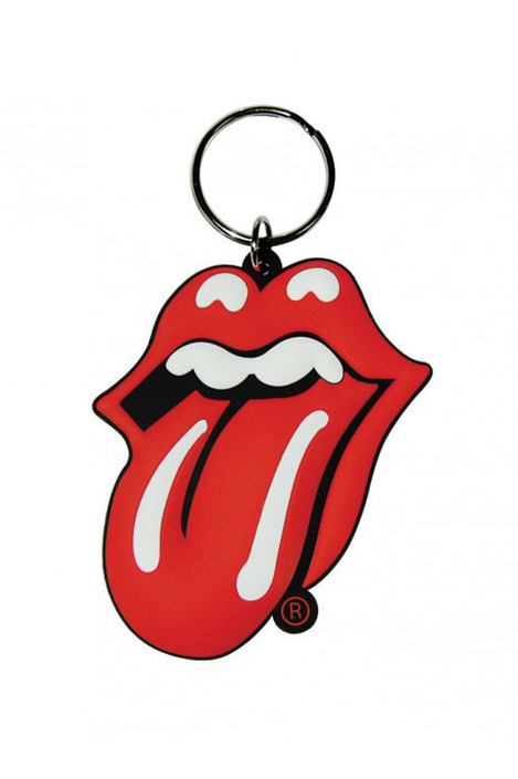 Rolling Stones PVC Red Keychain Tongue - RK38096