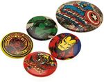 Marvel Comics (Captain America) Badge Pack Set (Pack Of 5) - BP80447