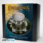 Lord Of The Rings - Mirror Mug & Plate Set - Fellowship - MMP004