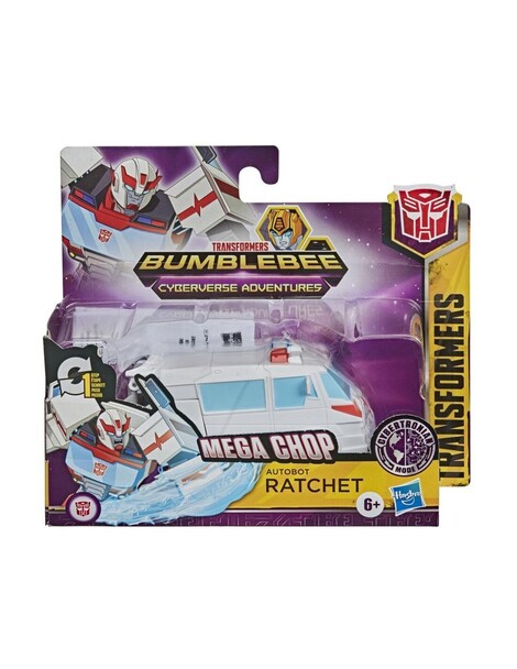 Transformers Bumblebee Cyberverse Adventures Action Attackers 1-Step Changer Autobot Ratchet - E7076