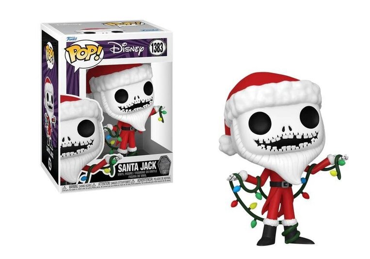 Funko POP! Disney: Nightmare Before Christmas - Santa Jack #1383 Figure