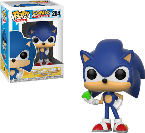 Funko POP! Sonic - Sonic with Emerald #284