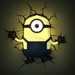 Minion 3D Deco Wall Light - Stuart  - 3DL84096