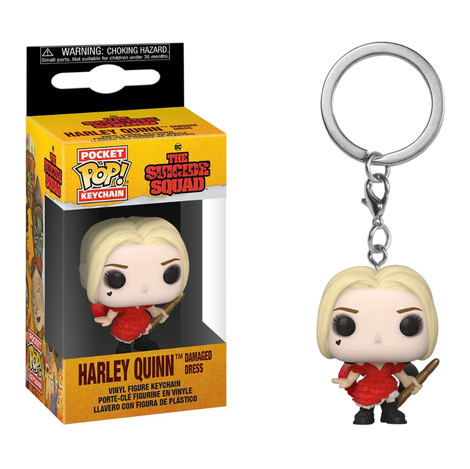 Pocket Pop - Harley Quinn (Damaged Dress) Figure