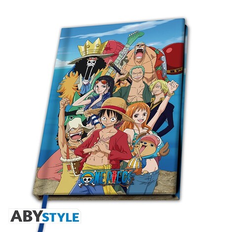 One Piece - A5 Notebook "Straw Hat Crew" - ABYNOT069