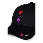 Hunter X Hunter Curved Bill Cap Hisoka Heart & Spade (black) - BA544023HNT