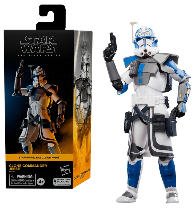 Star Wars: The Clone Wars Black Series Action Figure Clone Commander Jesse 15 cm - F8330