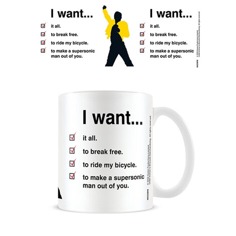 Queen (I Want Checklist) Mug - MG25898