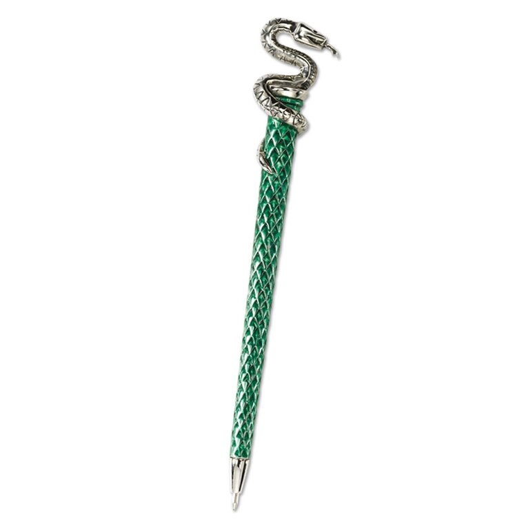 Harry Potter Slytherin Pen Silver Plated - NN7279