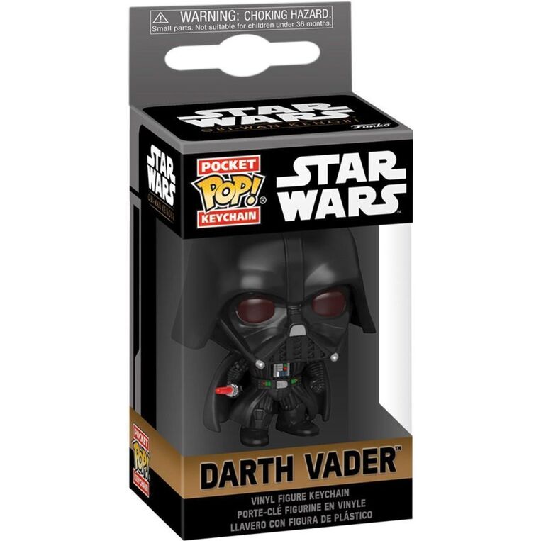 Funko Pocket POP! Keychain  Star Wars: Obi-Wan Kenobi - Darth Vader Bobble-Head