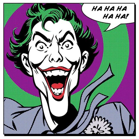 DC Comics Joker Quote Canvas 40 x 40 cm - DC95053