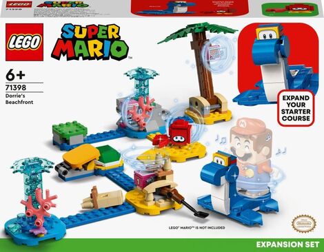 LEGO Super Mario Dorrie’s Beachfront Expansion Set - 71398