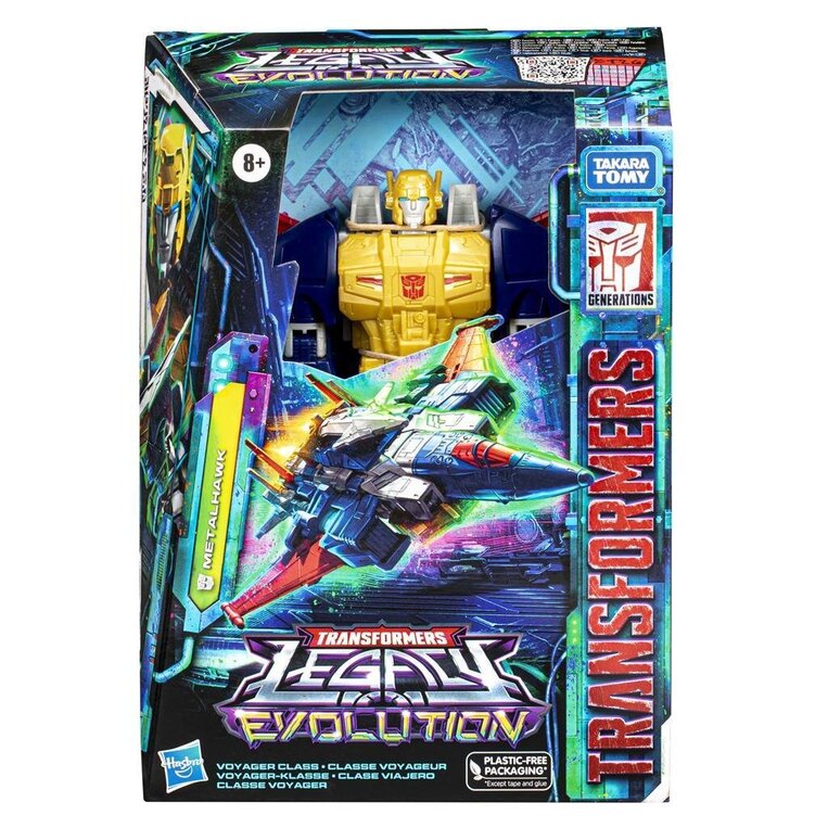 Transformers: Legacy Evolution Voyager Class - Metalhawk Action Figure (18cm) - F7207