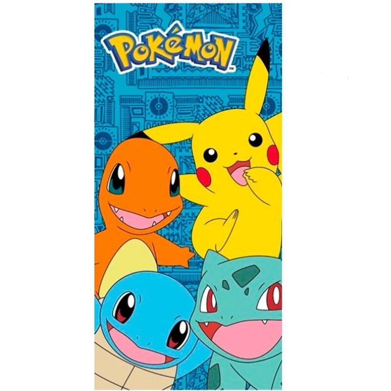 Pokemon Beach Towel Cotton 140x70cm - NW1066