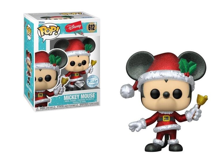 Funko POP! Disney - Mickey Mouse (Diamond Collection) #612 (Exclusive) Figure